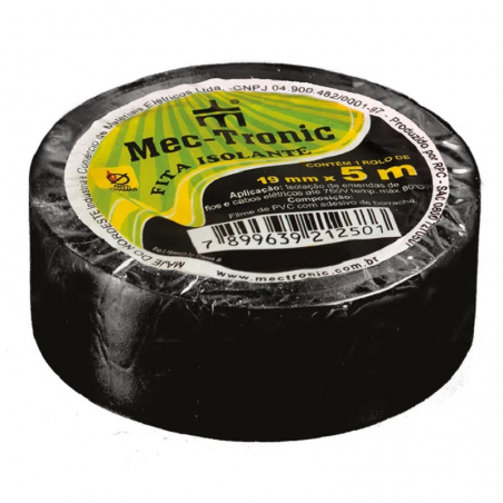 Fita Isolante 19x5mt - Mec Tronic