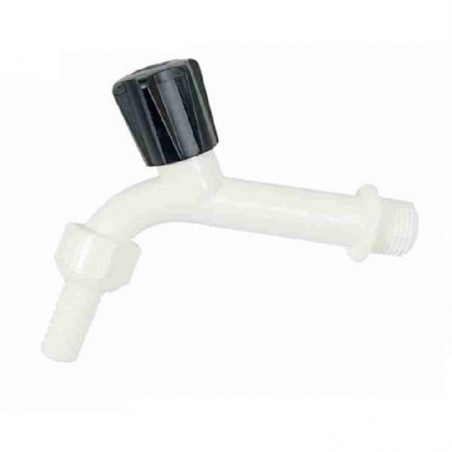 Torneira para Tanque 10cm 1/2 com Bico 1123 Branca - Herc