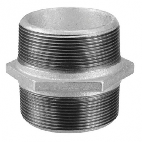 Niple Duplo 3/4" Galvanizado - Tupy