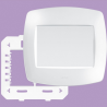 Placa Cega 4x4 com Suporte Elegance 2760 - Fame