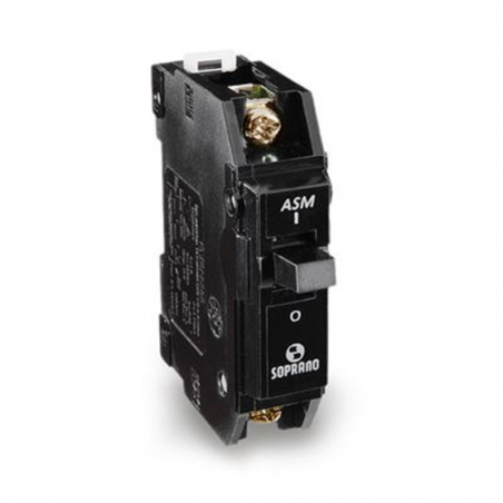 Disjuntor Nema Preto 1P X 10A - Soprano