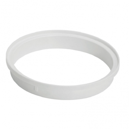 Porta Grelha N3 Redonda Branca 150mm - Amanco