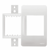 Placa com 2 Módulos F2 com Suporte Sistema Externo Modular 2847 - Fame