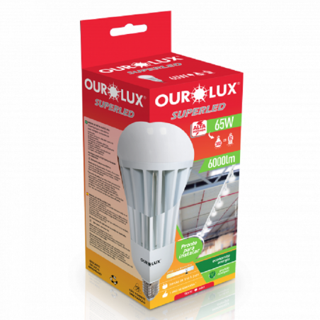 Lâmpada Superled 65w Branca Bivolt - Ourolux
