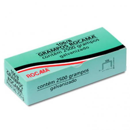Grampo Galvanizado 106/8 255 Grampos - Rocama
