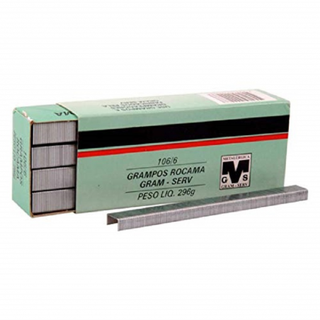 Grampo Galvanizado 106/6 3500 Grampos - Rocama