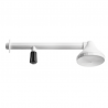 Chuveiro 5 com Registro 30cm 1/2" Branco - Herc