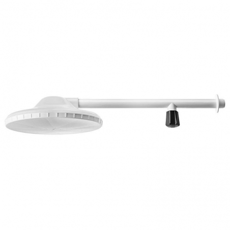 Chuveiro 8 com Registro 30cm 1/2" Branco - Herc