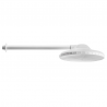 Chuveiro 8 sem Registro 30cm 1/2" Branco - Herc