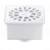 Ralo Sifonado Quadrado Branco Saída Inferior 2269 - Herc