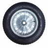 Roda com Pneu com Câmara 3,25X8 - Metalosa