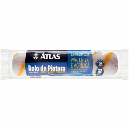 Rolo com Garfo Antirrespingo Lã 23cm 773/10 - Atlas