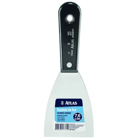 Espátula se Aço Cromado 6,4cm 6255/10 - Atlas