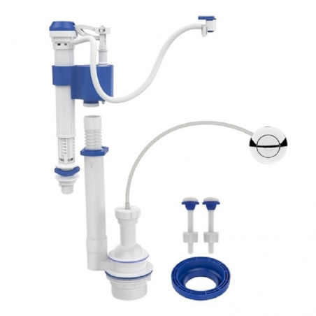 Kit Completo Universal para Caixa Acoplada Acionamento Pneumático - Blukit