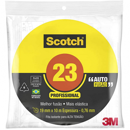 Fita 23 BR Auto fusão 19mmX10m - 3M
