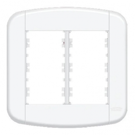 Placa 4X4 6 Módulos BLANC+ - FAME