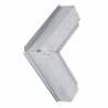 Esquadro Interno Calha Americana Corte 33 - Calha Forte