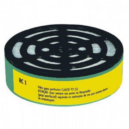 Filtro RC1 para Respirador Semifacial - Carbografite