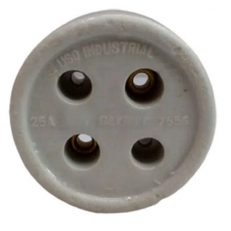 Tomada Isolador Monofásica 25A 380V - Germer