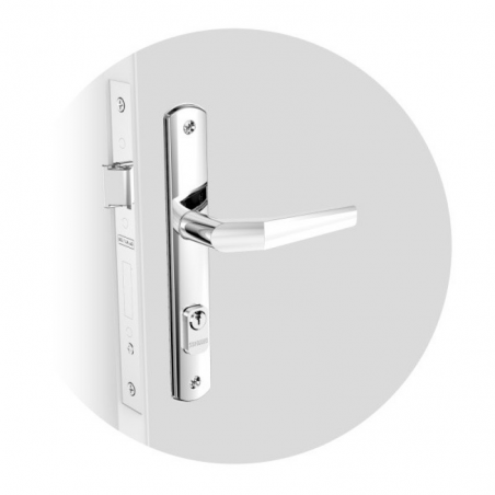 Fechadura Externa Pop Line Slim 29X53 Alavanca - Soprano