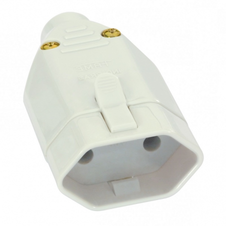 Tomada Padrão 2P 20A Cinza 1418 - Fame