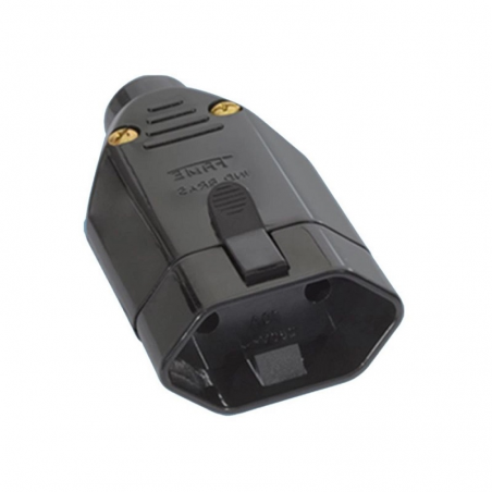 Tomada Padrão 2P 20A Preta 2145 - Fame