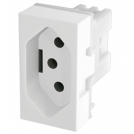 Tomada 2P+T 20A Modular Evidence 1428 - Fame