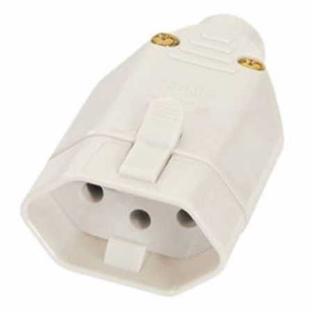 Tomada Padrão 2P+T Junção Fêmea PT10A 2146 - Fame