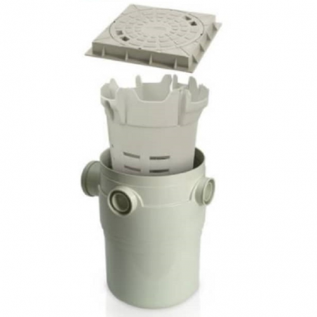 Caixa de Gordura com Cesto e Tampa DN300 - Amanco