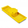 Caixa para Laje 30cm Octagonal 4X4 Amarela - Tecnoplast