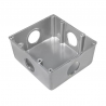 Caixa para Piso 4X4 com Furo 3/4 - Olivo