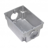 Caixa para Piso 4X2 com Furo 3/4 Alumínio - Olivo
