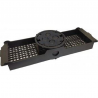 Caixa para Laje 30cm Octagonal 4X4 Preta - Tecnoplast