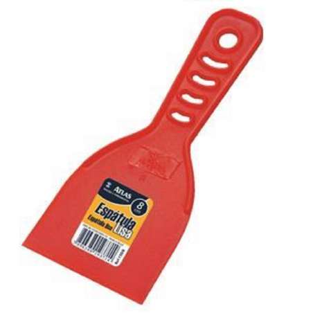 Espátula Plástica Lisa 8cm - Atlas