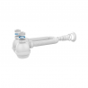 Sifão Copo Duplo Universal Branco para Pias e Tanque de Lavar - Blukit