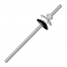 Haste de Ferro Roscada para Telha UNC PS AC 1/4X300 - Ciser