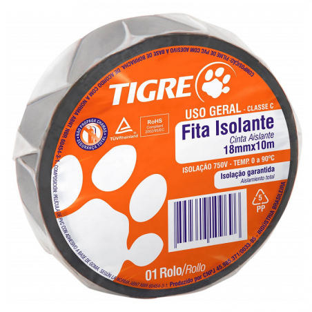 Fita Isolante 10m - Tigre