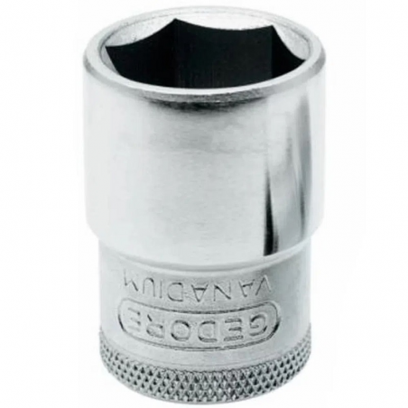 Soquete Sextavado 09mm Encaixe 1/2" - Gedore