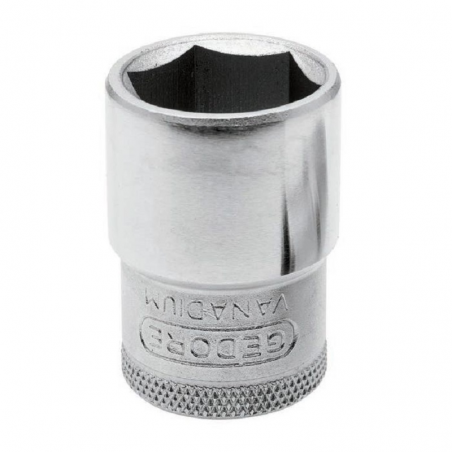 Soquete Sextavado 19mm Encaixe 1/2" - Gedore