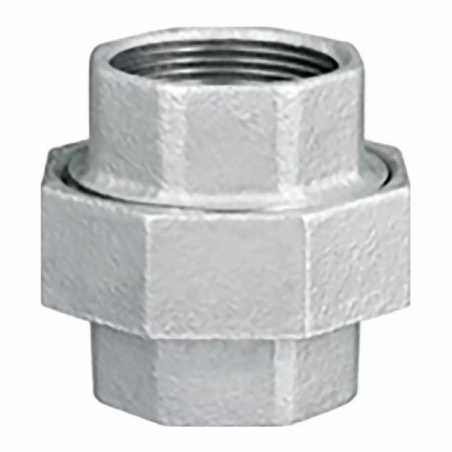 União Ferro Galvanizado 1" Ass. Plano - Tupy