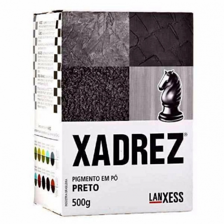 Corante em Pó Preto 500g - Xadrez