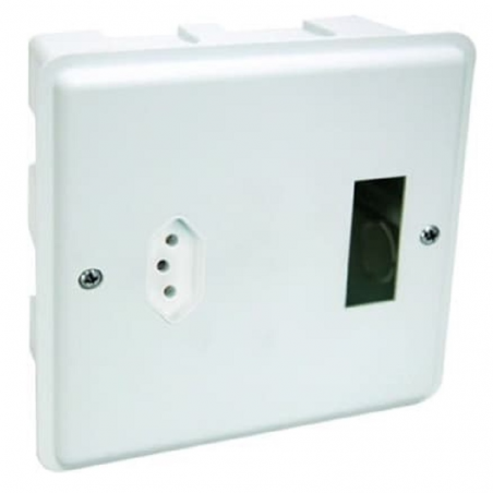 Caixa para Ar Condicionado de Embutir + Tomada 20A - Perlex