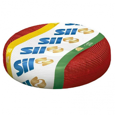 Cabo Flex 4mm Vermelho Peça com 100 metros - SIL