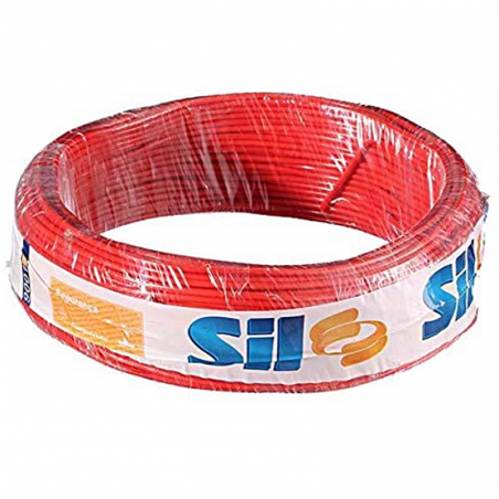 Cabo Flex 1,5mm Vermelho Peça com 100 metros - SIL
