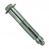 Chumbador com Parafuso 1/4X3 Zincado Branco - Ciser/NewFix