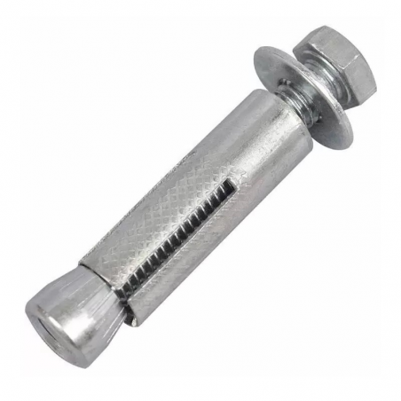 Chumbador com Parafuso CBC 1/2X3 Zincado Branco - Ciser