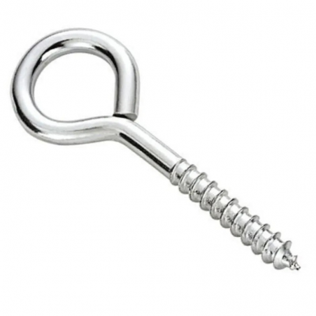 Pitão com Rosca Sem Bucha Parafuso Argola Zincado B-05 - São Raphael