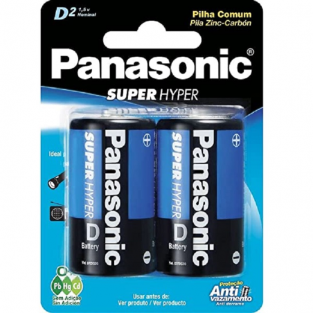 Pilha D Grande Azul - Panasonic