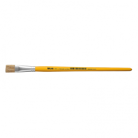 Pincel Achatado 0 - Atlas