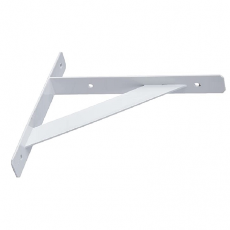 Suporte pra Prateleira 30 cm Mão Francesa Reforçada Branca - Pratk